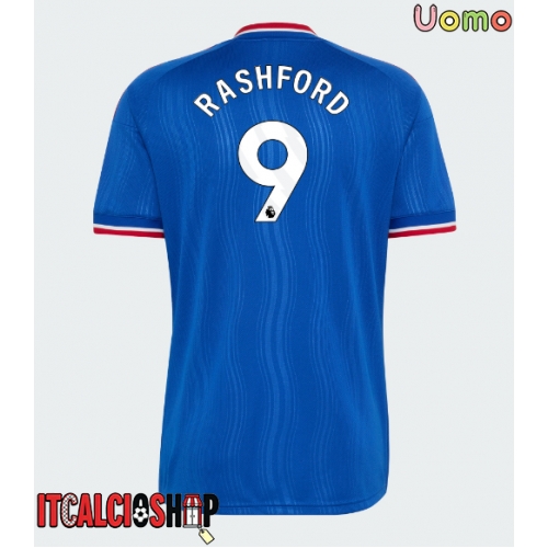 Manchester United Marcus Rashford #9 Seconda Maglia 2026-27 Manica Corta